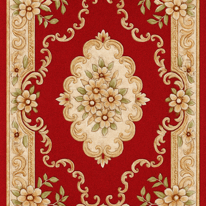 Crimson Aubusson