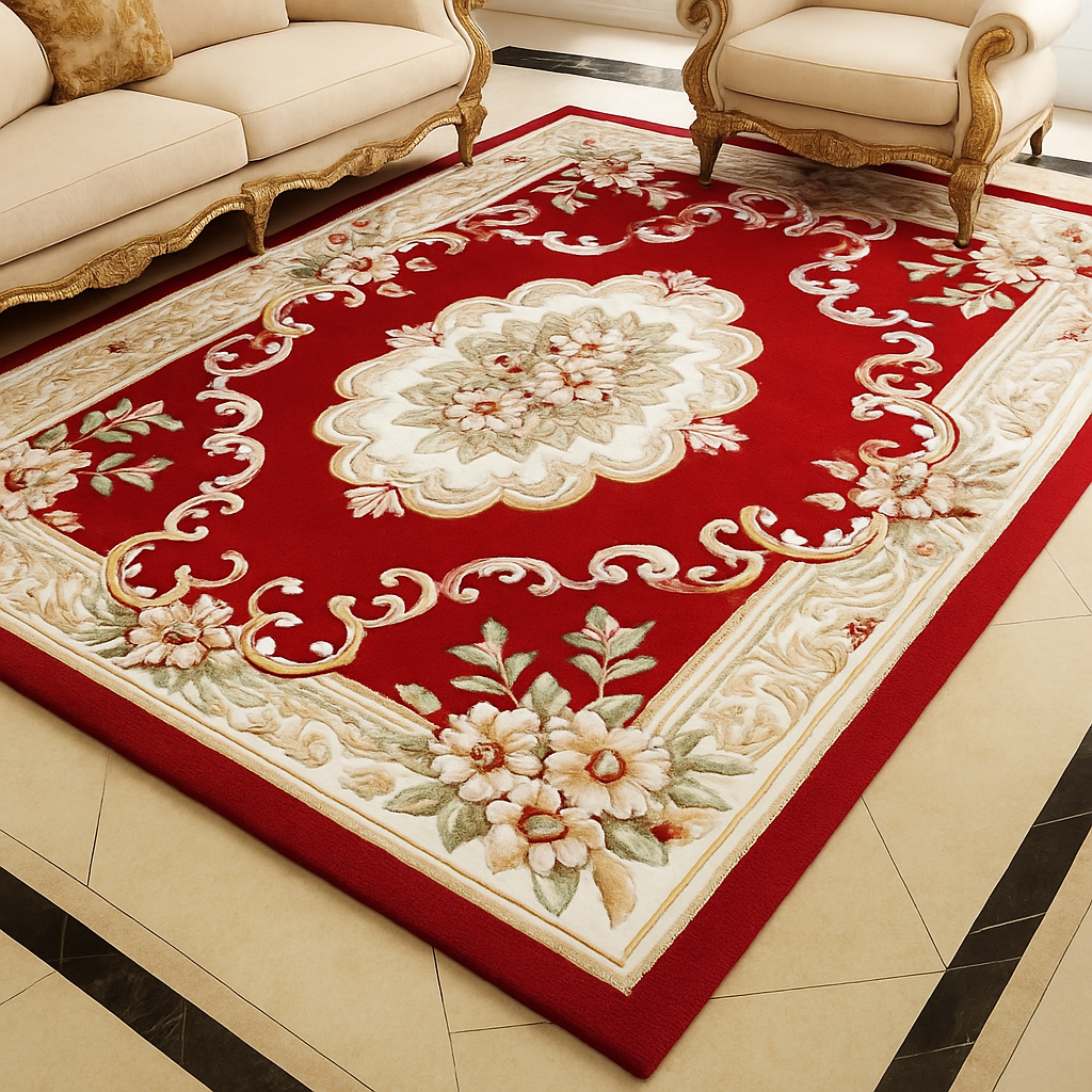 Crimson Aubusson