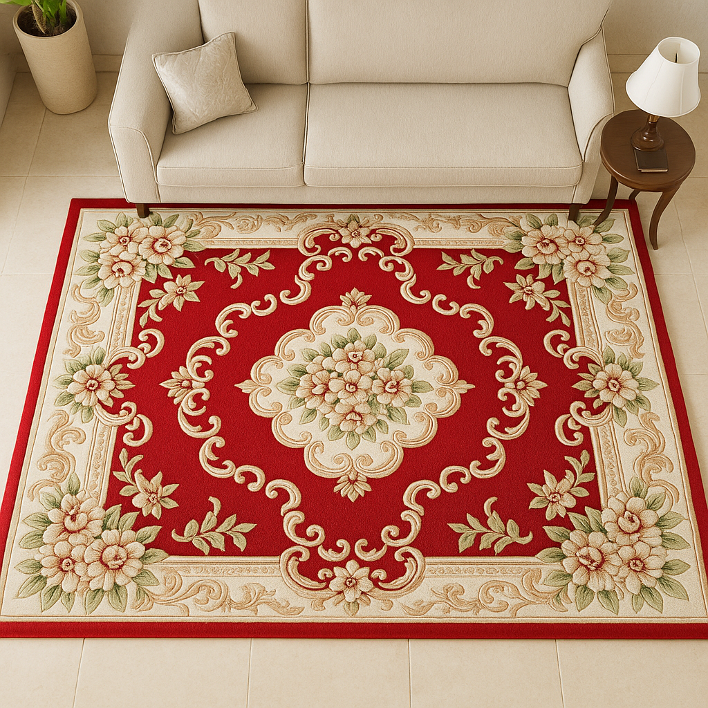 Crimson Aubusson