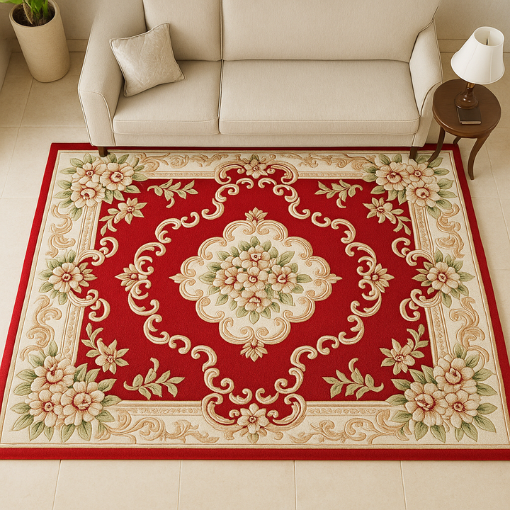Crimson Aubusson